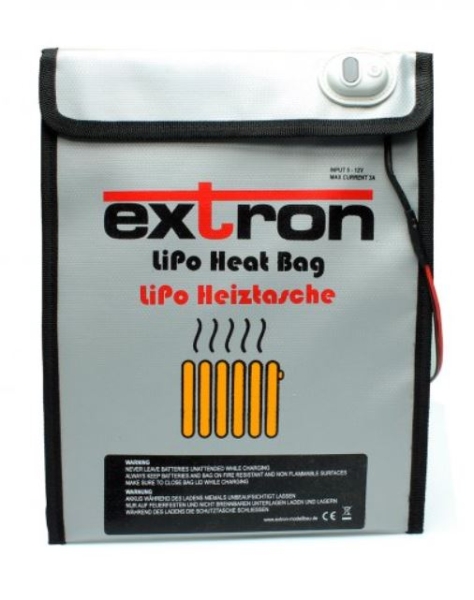 15017 Lipo-HEIZTASCHE A4 5-12V XT60